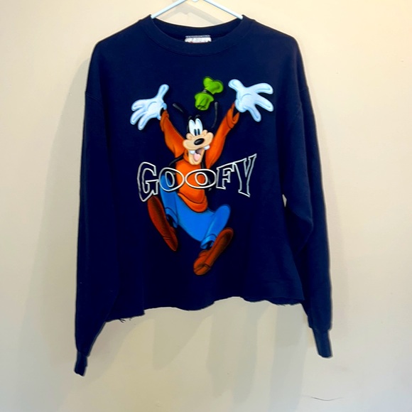 VINTAGE 90s Goofy Crewneck Sweatshirt - Picture 2 of 7